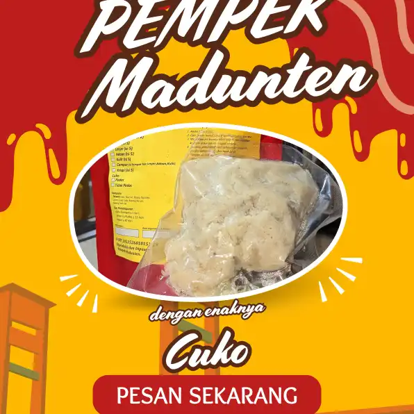 Istimewa 085-7777-00001 Juragan  Pempek Ikan Frozen Pempek Kulit Untuk Menu Sarapan Atau Makan Cepat Blitar Madiun MADUNTEN