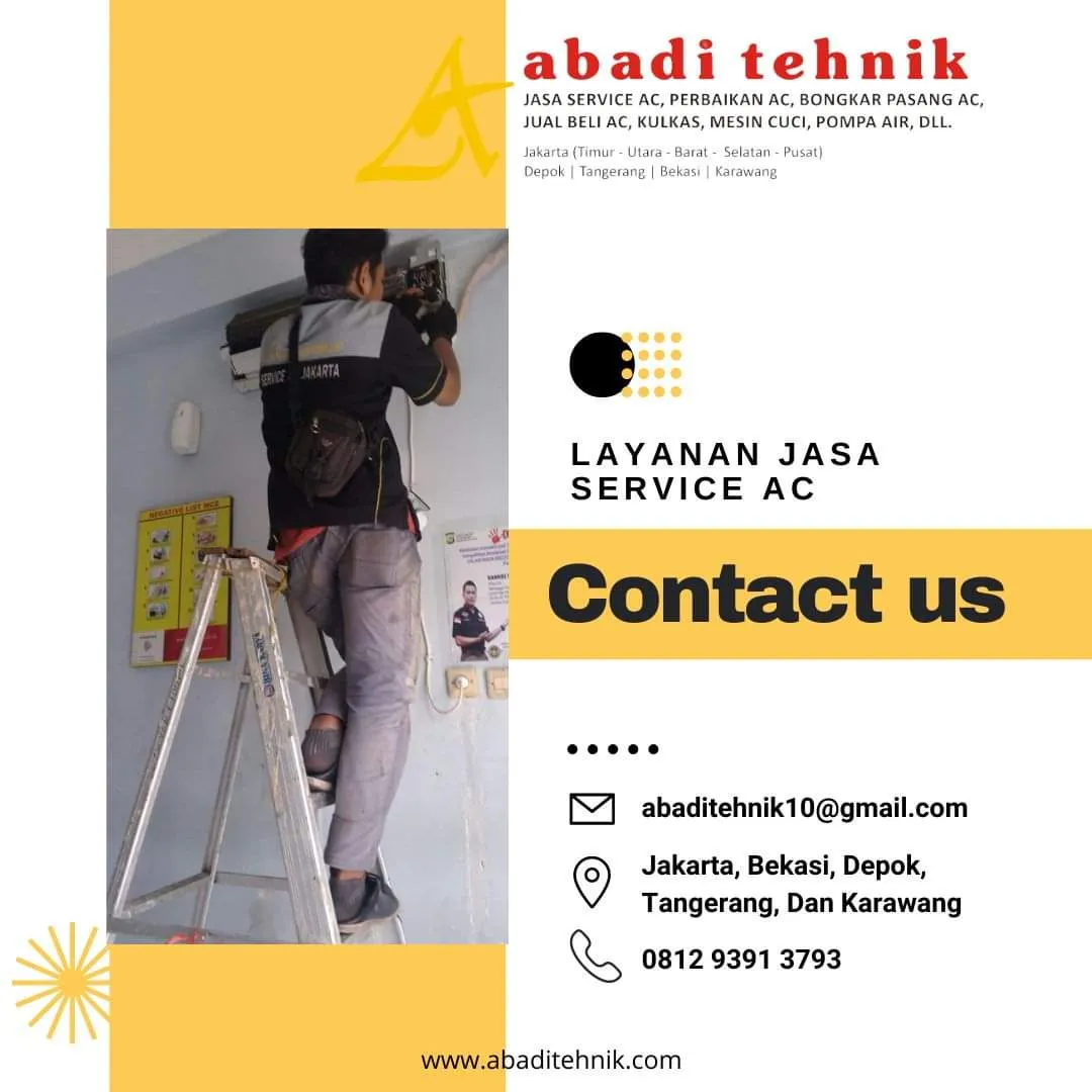 Jasa Service AC Pantai Mutiara | Abadi Tehnik