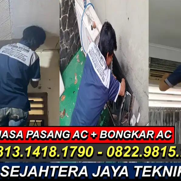 WA. 0822.9815.2217 - 0813.1418.1790 Jasa Service AC, Cuci AC, Bongkar Pasang AC Kedaung Kali Angke, Cengkareng, Jakarta Barat Terdekat – CV. Sejahtera Jaya Teknik