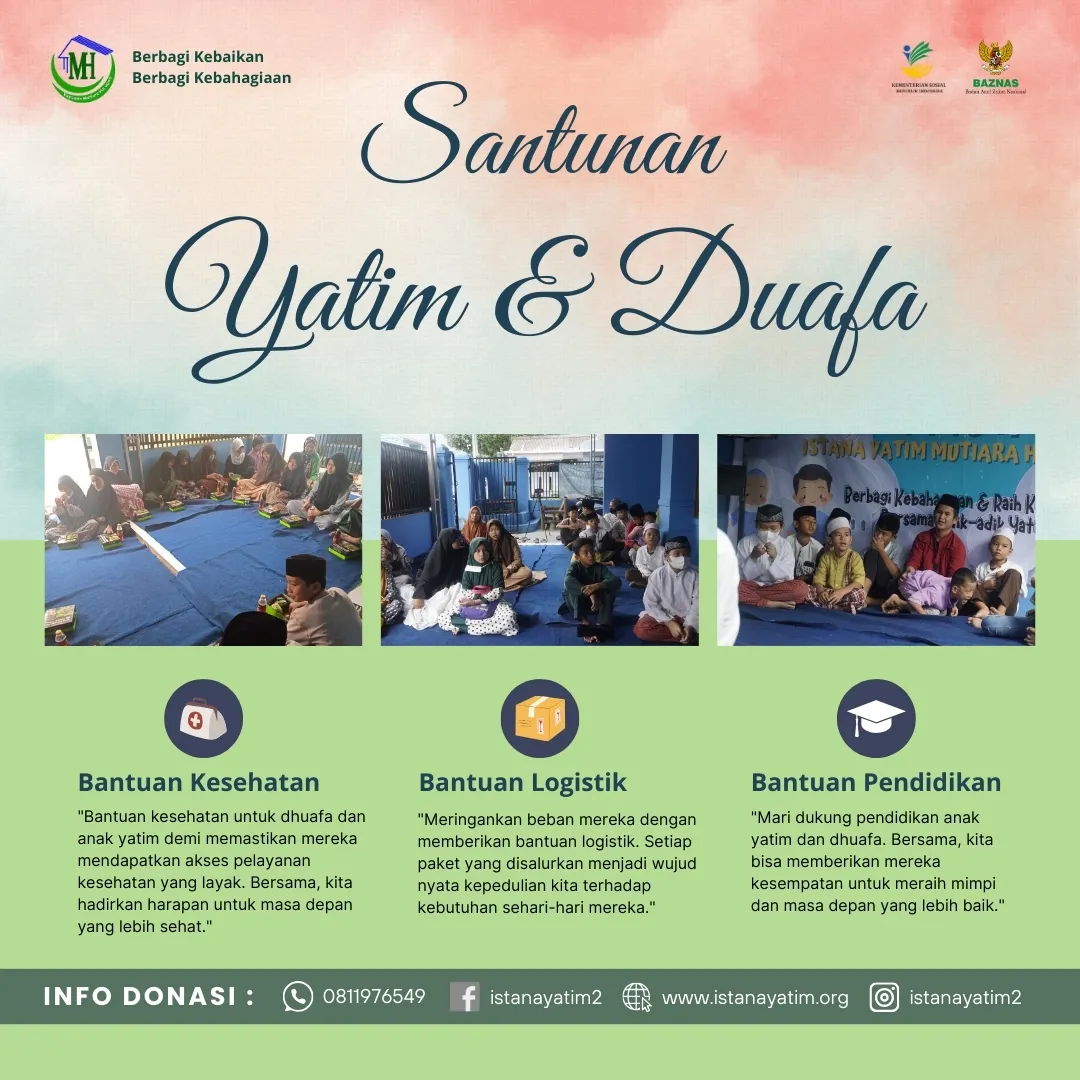 Wakaf Untuk Anak Yatim di Pemalang, Derma untuk Surga