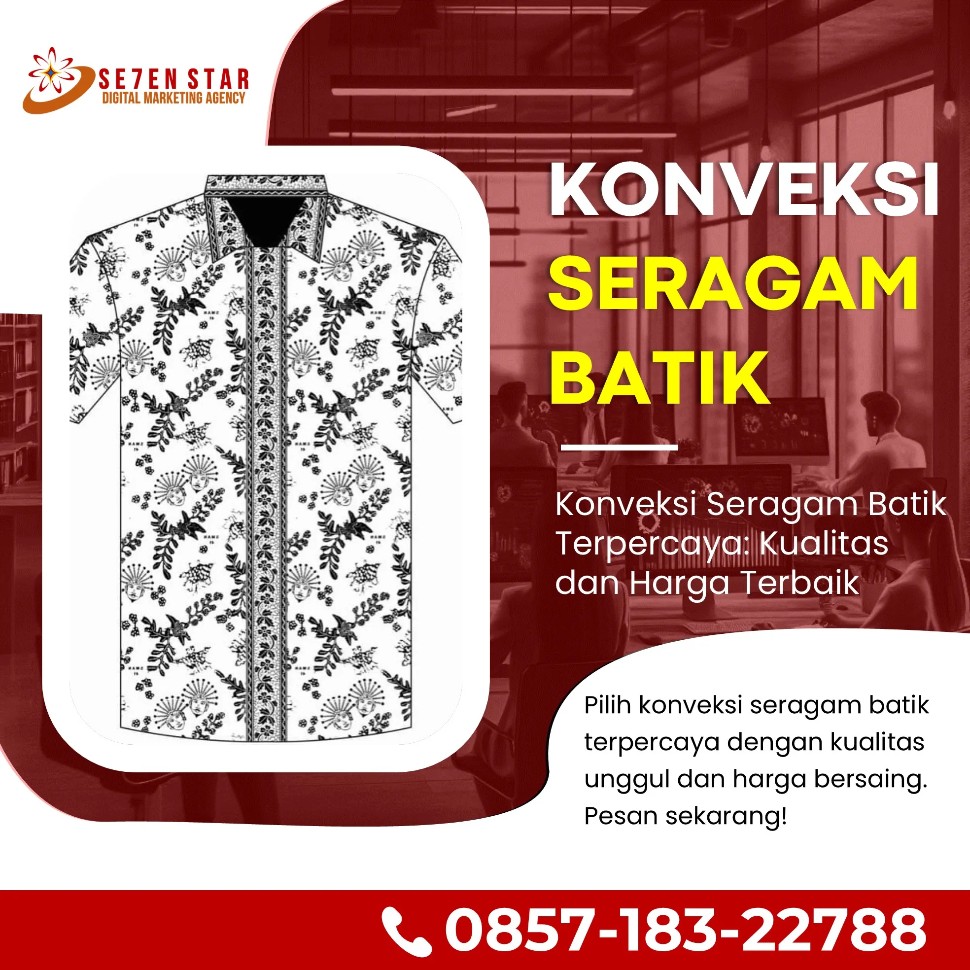 Pusat Seragam Batik SD 2025