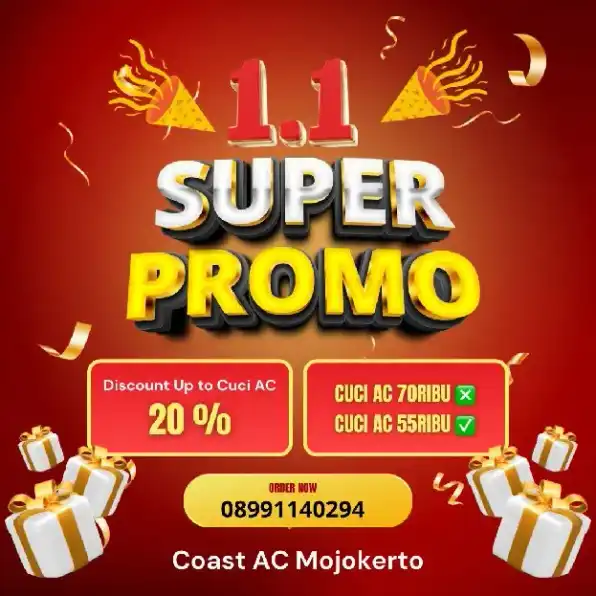 Cuci AC Magersari Mojokerto 0899-1140-294