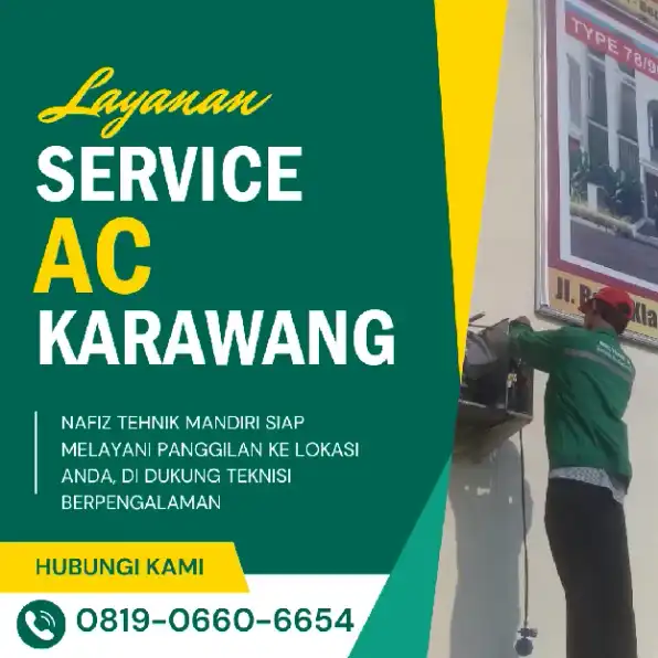 Service AC Lemahkarya Karawang 0819-0660-6654