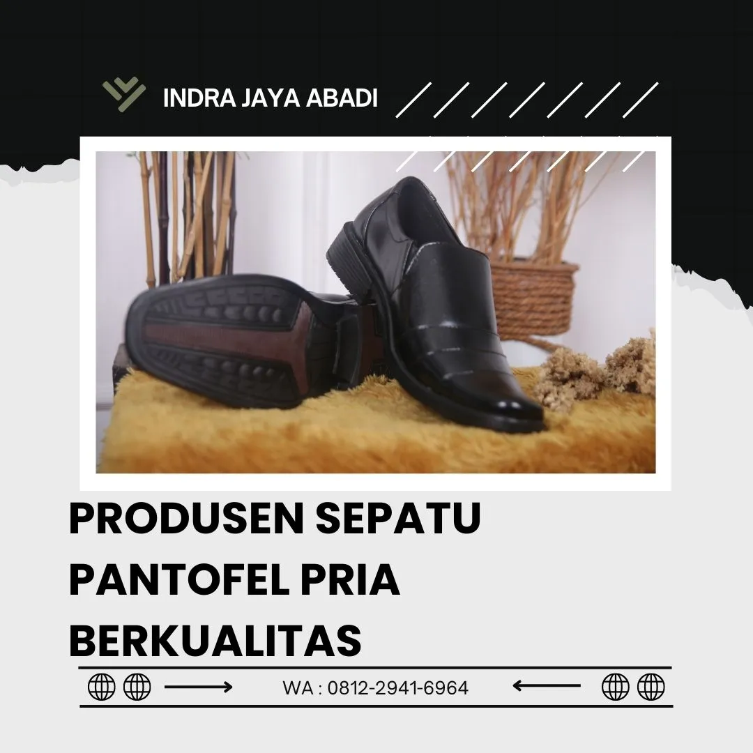 Pusat Sepatu Pantofel Pria Berkualitas Tulang Bawang, Lampung