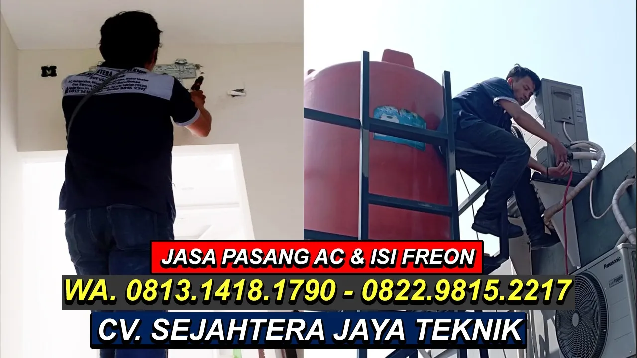 Jasa Bongkar Pasang AC Lenteng Agung Terdekat, JOE, Jagakarsa, Srengseng Sawah, Jaksel CV. Sejahtera Jaya Teknik