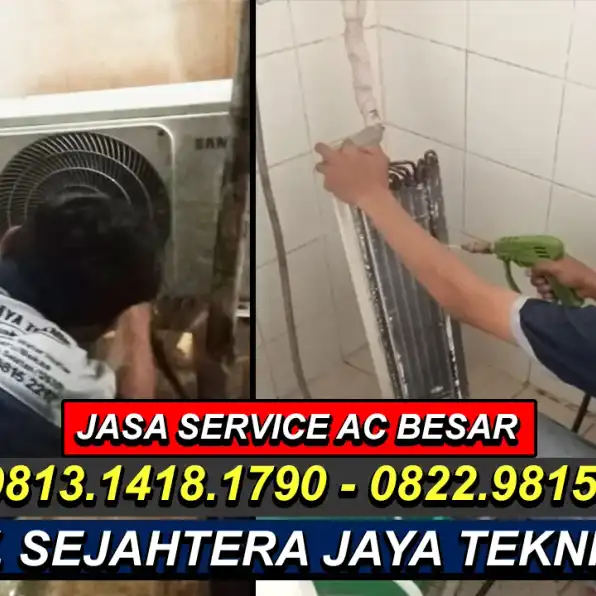 WA. 0822.9815.2217 - 0813.1418.1790 Jasa Service AC, Cuci AC, Bongkar Pasang AC Kemanggisan, Palmerah, Jakarta Barat Terdekat – CV. Sejahtera Jaya Teknik