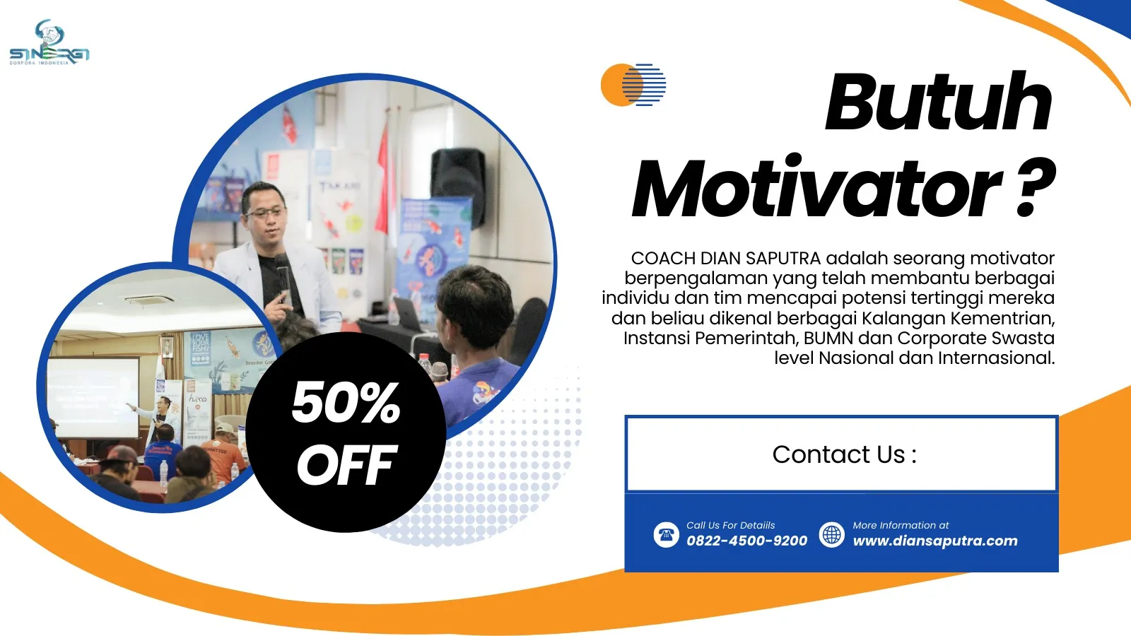 Trainer Motivator Grobogan, Terpercaya & Solutif, Dian Saputra