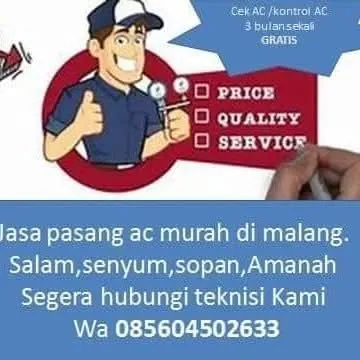 Service AC pakis malang paling murah panggilan 24 jam