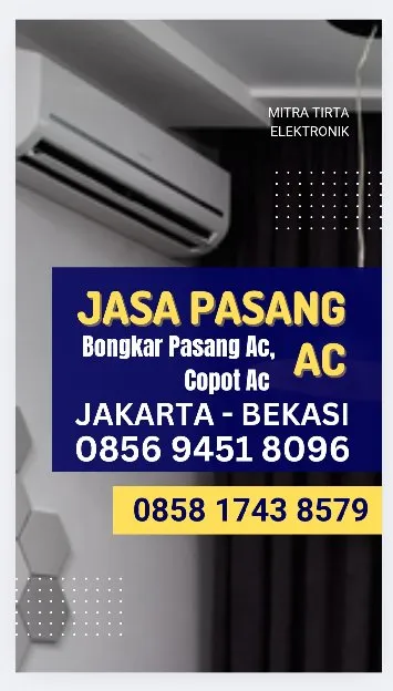 Jasa Pasang Ac Profesional, Bongkar Pasang Ac, Jasa Lepas Ac Kayu Putih Jakarta Timur