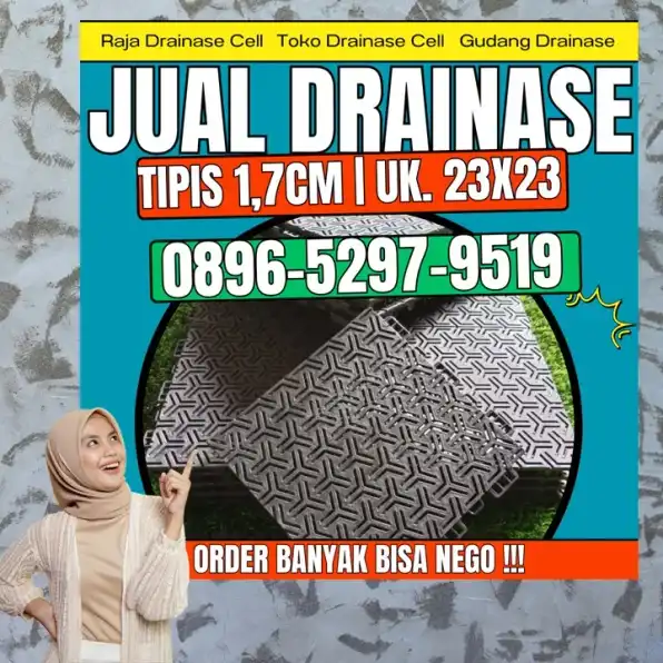 0896-5297-9519 (WA), Gudang Drainase Rumput Sintetis Samarinda Loa Janan