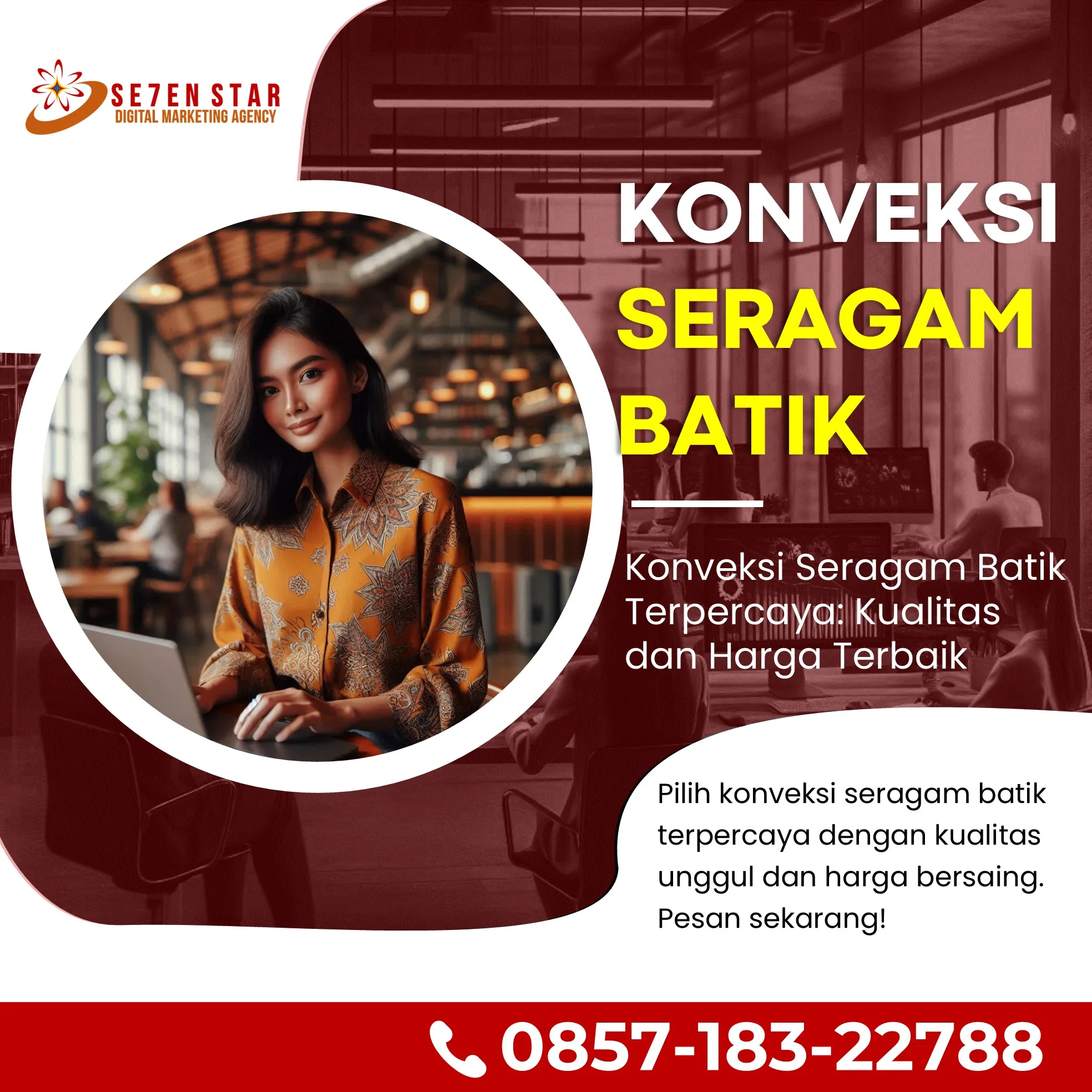 Konveksi Seragam Batik SMA Pekalongan