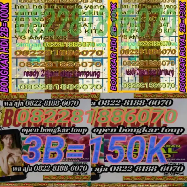 link open bongkar HDI 2B simpan wa 082281886070