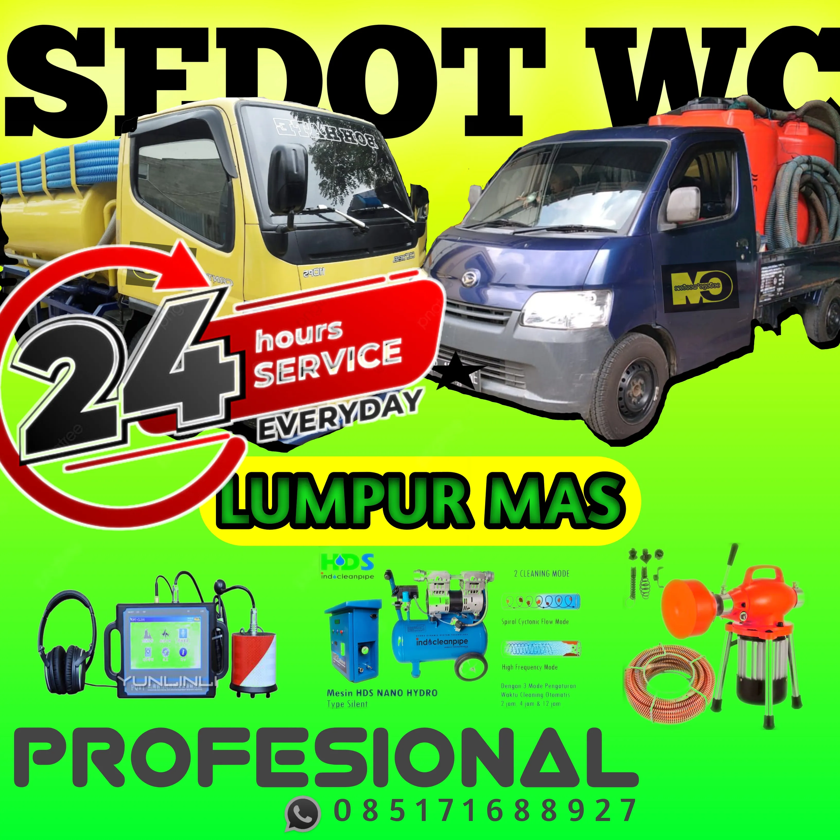 Sedot WC pasir Muncang murah WA:085747314499