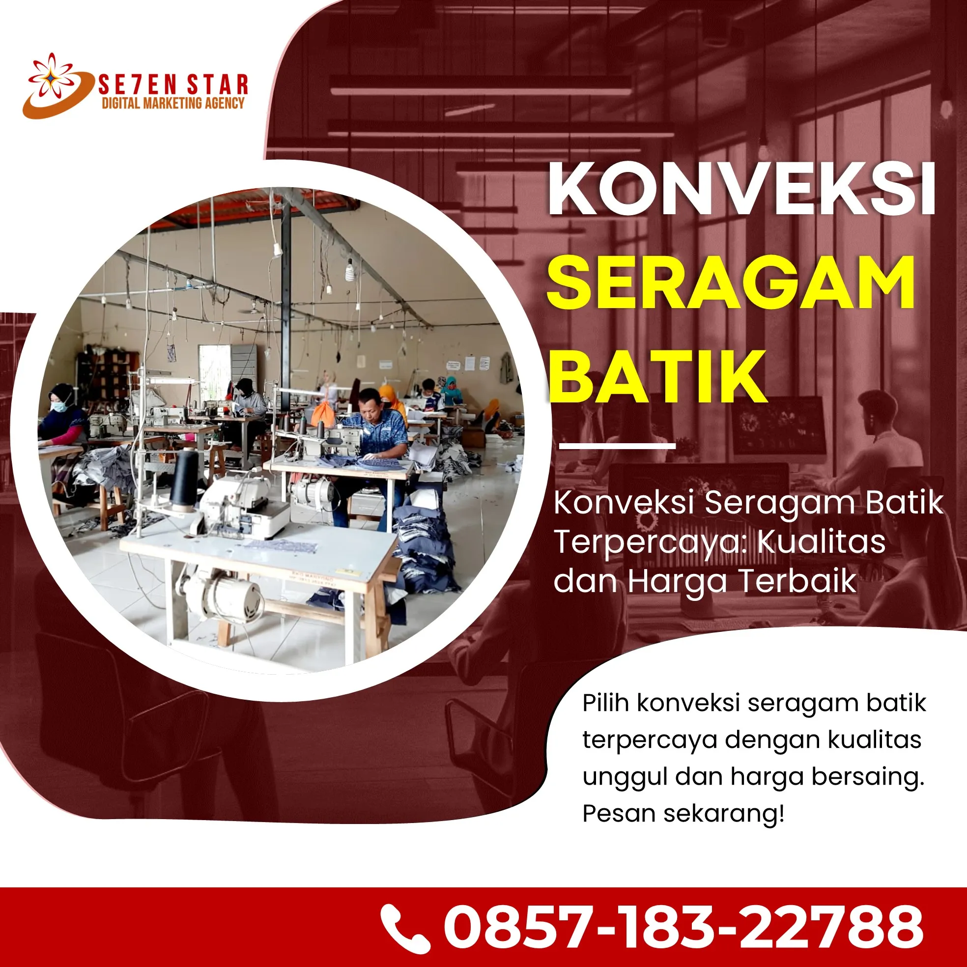 Agen Seragam Batik SD Pekalongan