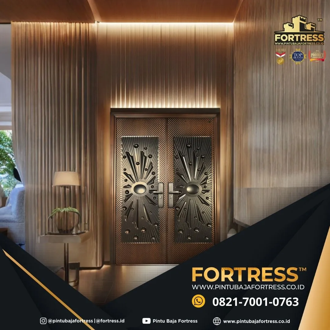 (FORTRESS) Toko Pintu Motif Kayu Terdekat Di Pontianak