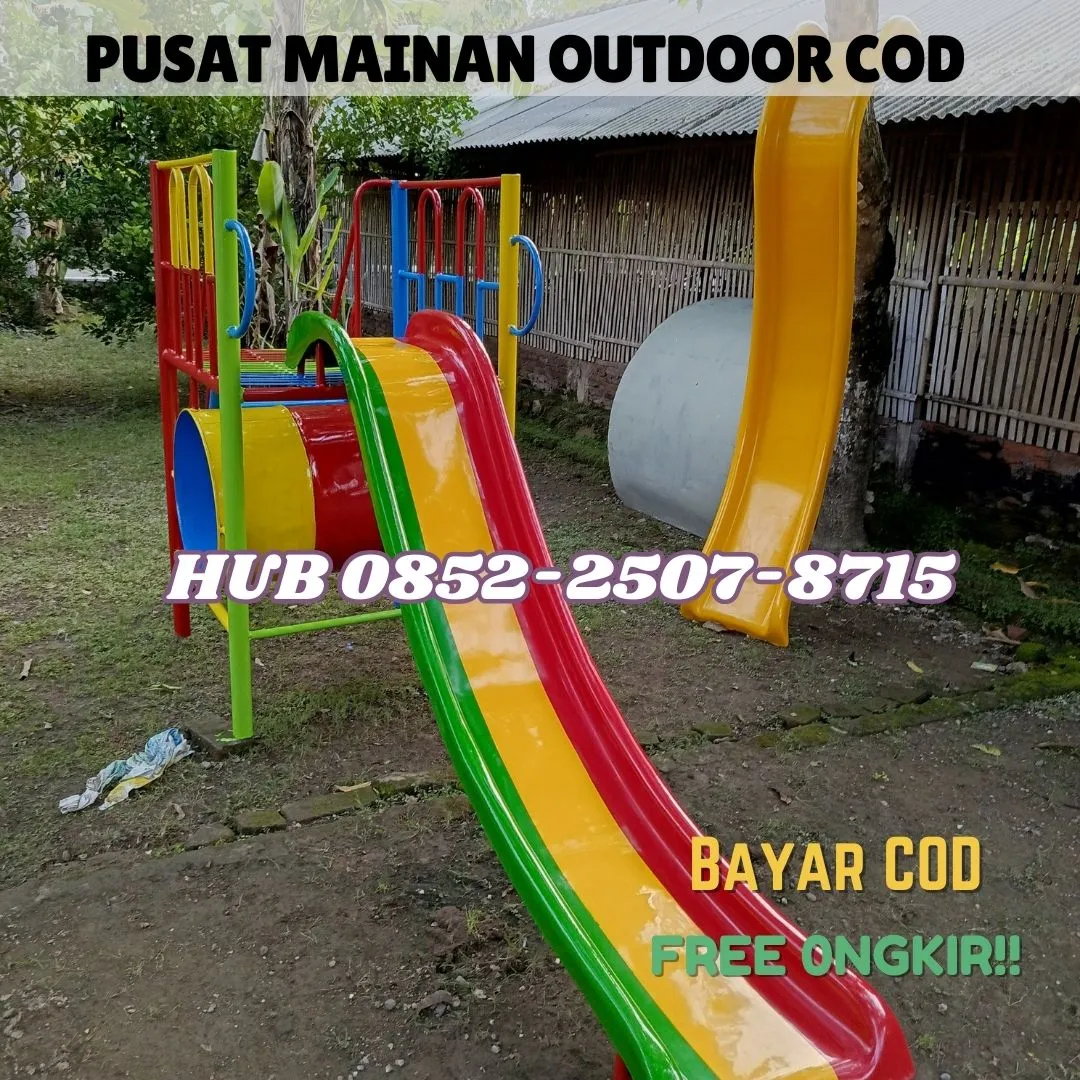 Contoh Ayunan Besi Custom Dan Perosotan Anak Kec Cibodas Tangerang kota