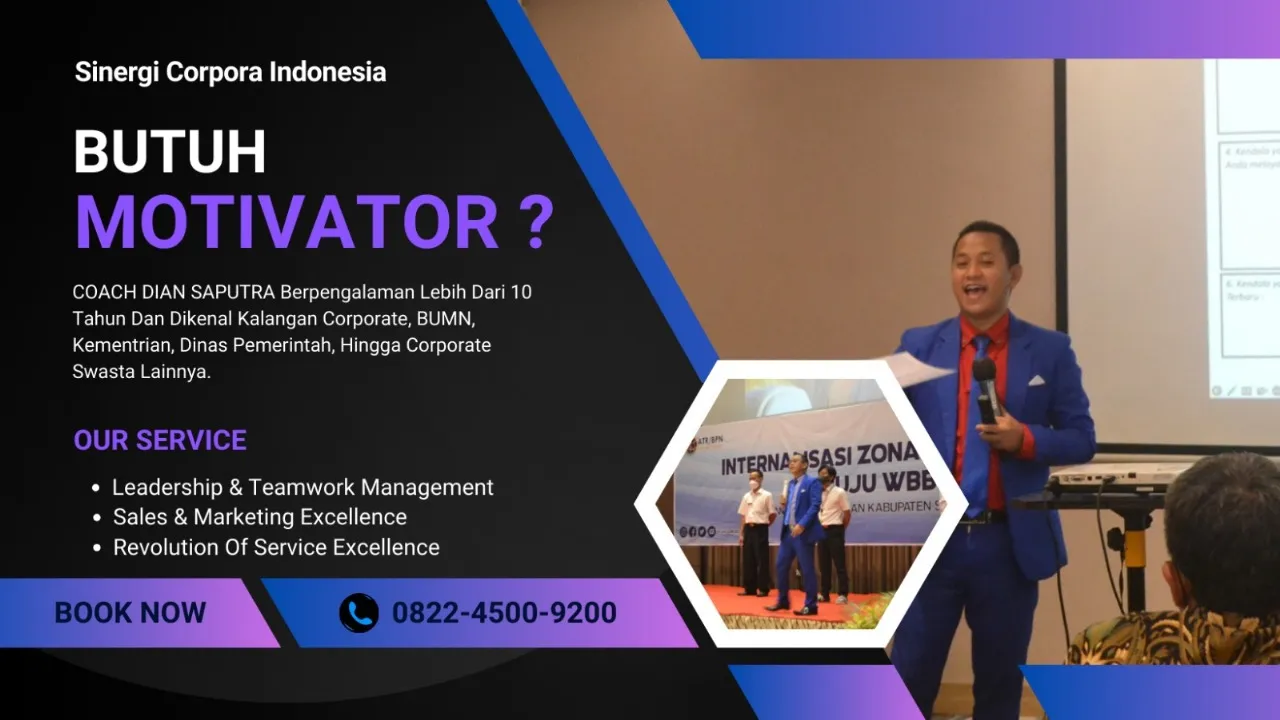 Motivator Metro, Terpercaya & Solutif, Dian Saputra