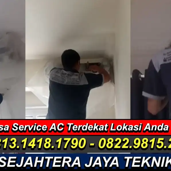 WA. 0822.9815.2217 - 0813.1418.1790 Jasa Service AC, Cuci AC, Bongkar Pasang AC Mekarjaya, Sukmajaya, Depok Terdekat – CV. Sejahtera Jaya Teknik