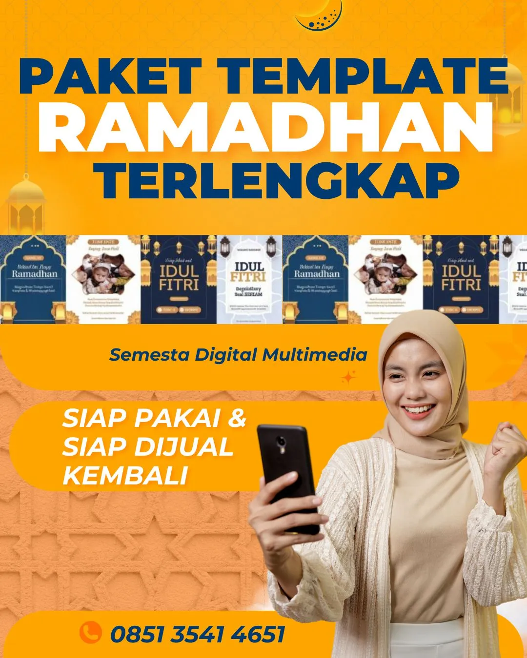 Siap Pakai Jual Ramadhan Template 2025 Video Ucapan Untuk Pebisnis Online Di Bantul Semesta Digital Multimedia