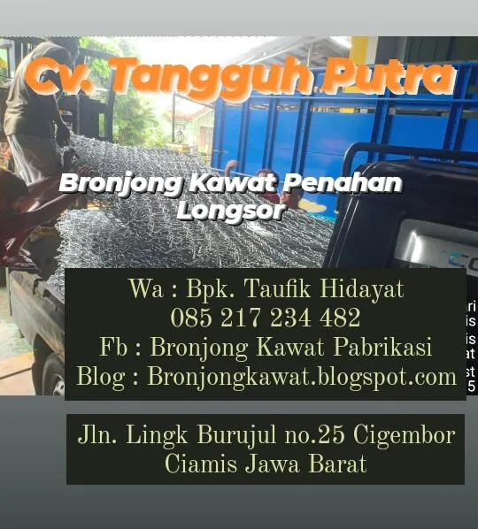 Termurah !!! 085217234482, Jual Bronjong Kawat SNI di Jabung, Malang