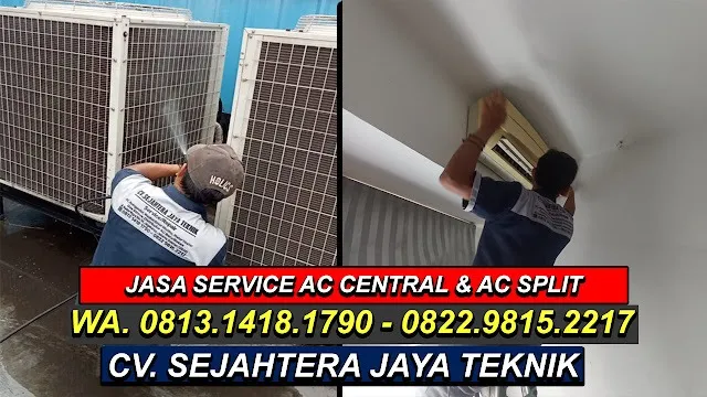 Jasa Service AC Daikin Panasonic Cijujung, Cibungbulang, Kabiupaten Bogor, Terdekat - CV. Sejahtera Jaya Teknik