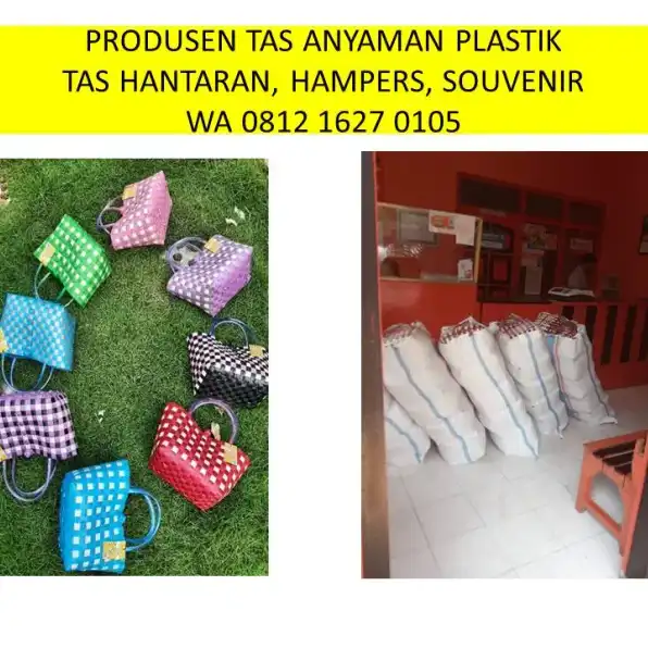 MURAH, WA 0812-1627-0105, Grosir Beli Tas Anyaman di Bogor, Distributor Grosir Tas Anyaman Plastik Pekalongan