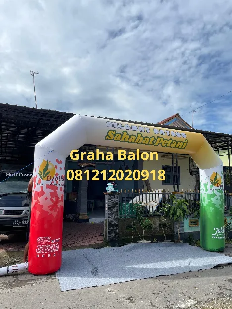 Jual Balon Gate Start Finish Solo Jawa Tengah. Hub 081212020918