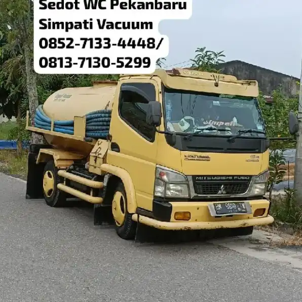 Jasa sedot WC Pekanbaru 0852-7133-4448 Simpati Vakum