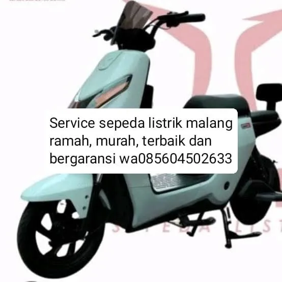 Service Sepeda Listrik Tirtoyudo 0856-0450-2633