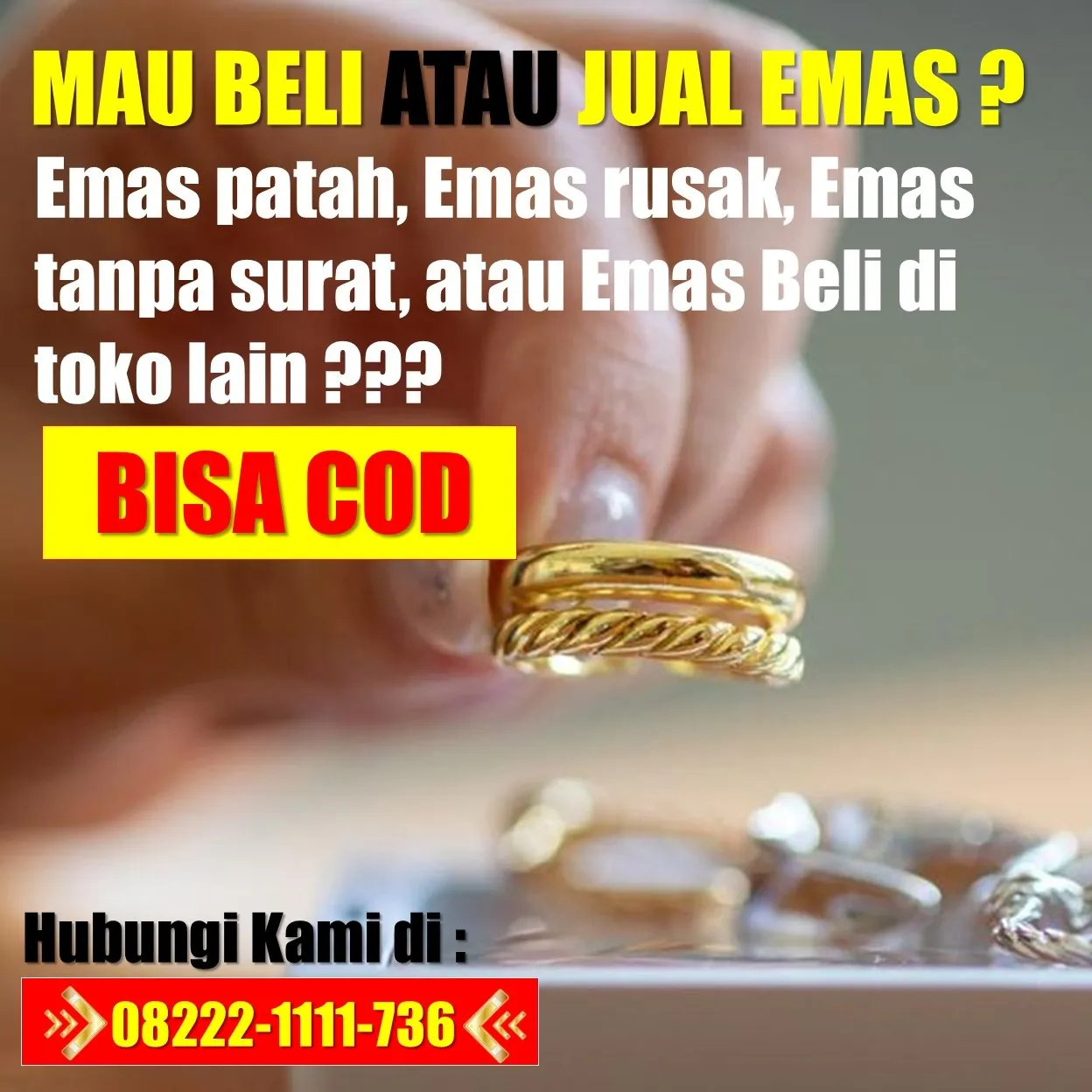 TANPA POTONGAN, Harga Buyback Emas Antam Kuta