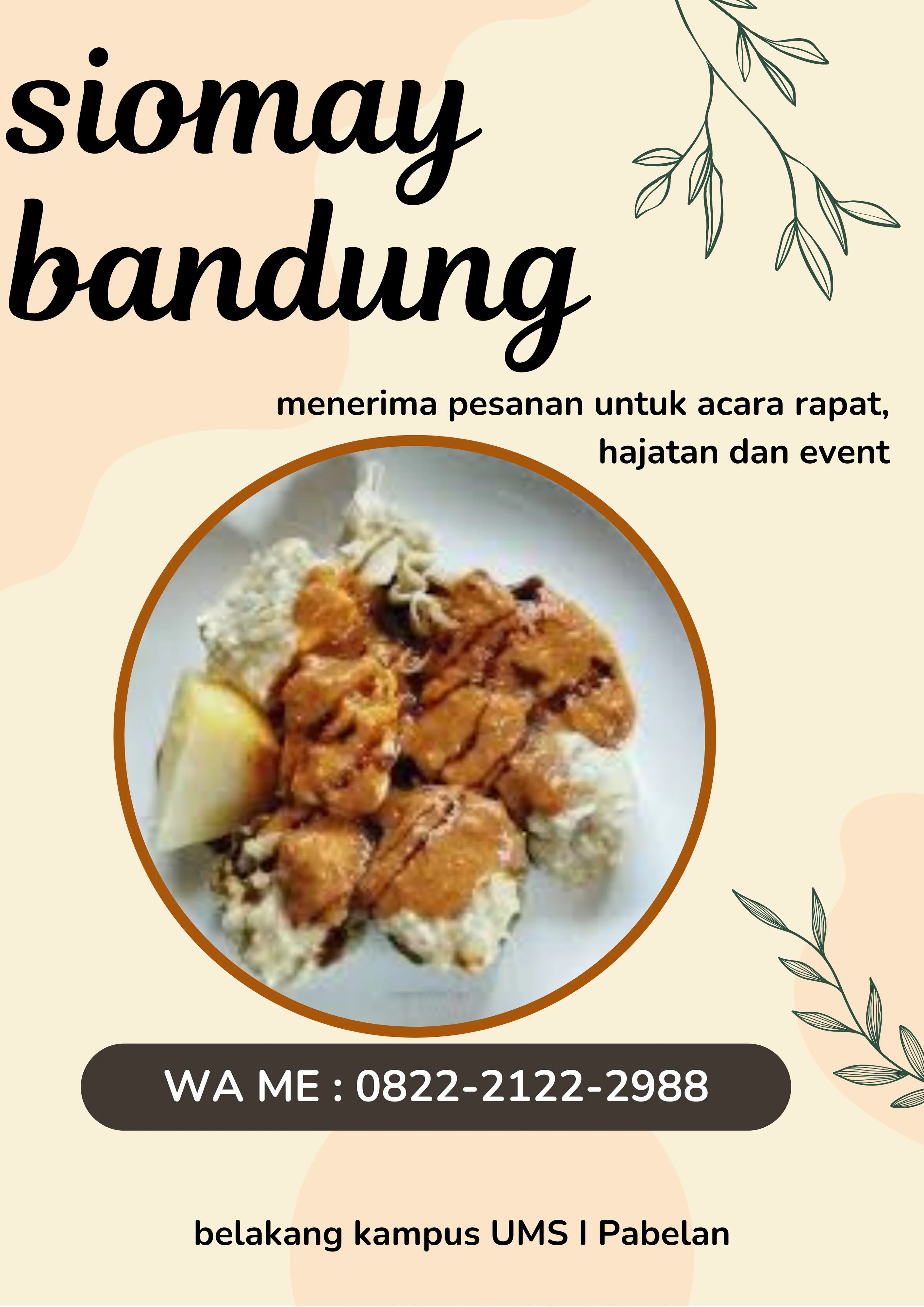 TERLARIS! WA:0822-2122-2988 Siomay bandung Enak ke Sragen