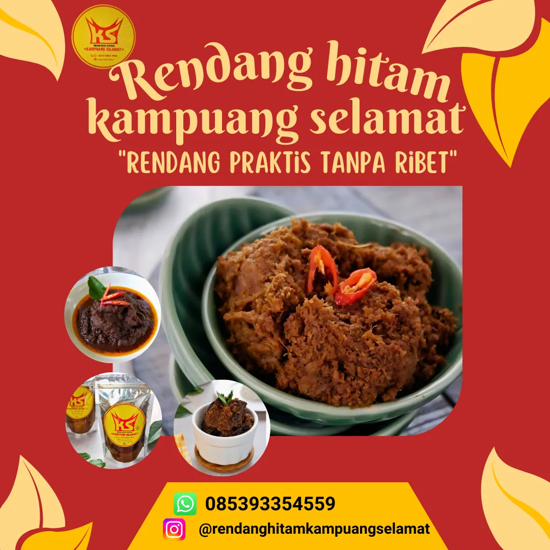 Jual Rendang Daging Batam, Rendang Daging Sapi Harga Murah Jakarta Barat