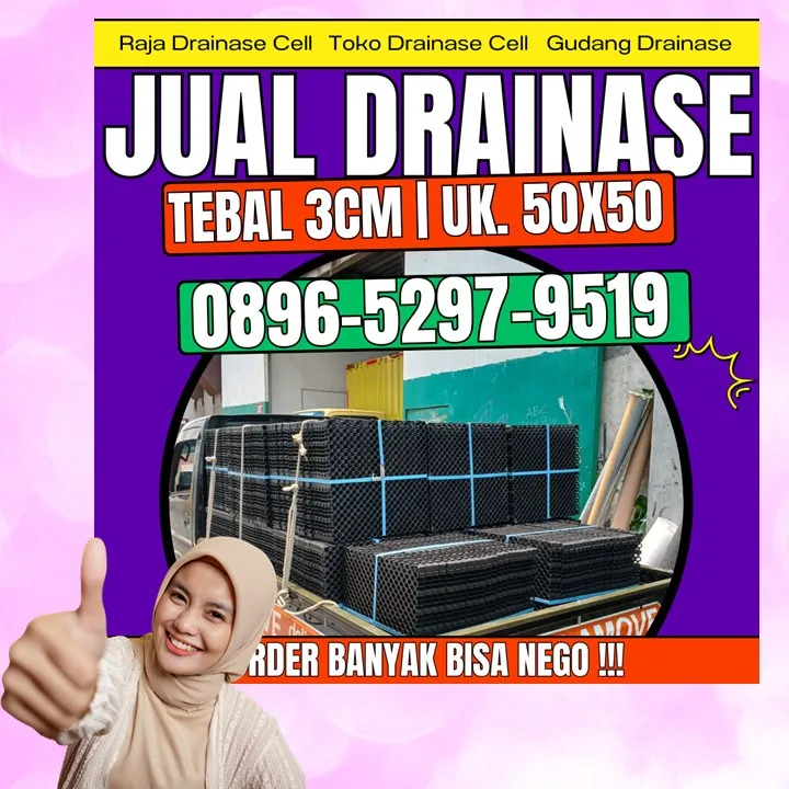 0896-5297-9519 (Bu Diana), Distributor Drainase Cell Medan Sei Kepayang Timur