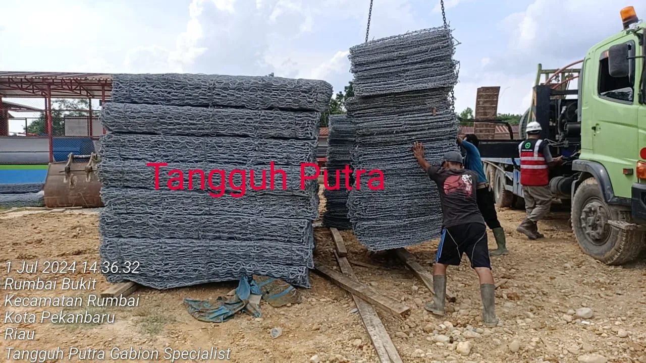 Sale, Agen Bronjong Kawat Maccaferri di Rumbai Pesisir, Riau