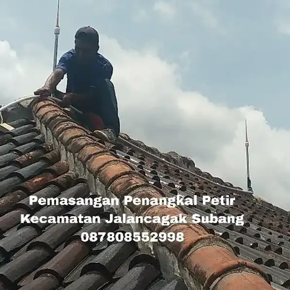 Dipercaya pasang penangkal petir Cimaung Bandung