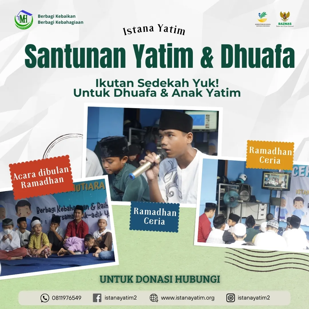 Rumah Anak Yatim di Wonogiri, Zakat Penuh Berkah