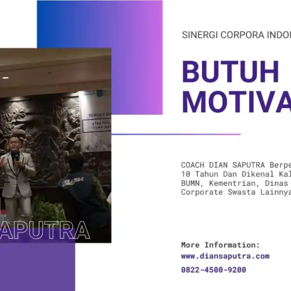 Motivator Jawa Timur, 082245009200, Terpercaya & Solutif, Dian Saputra