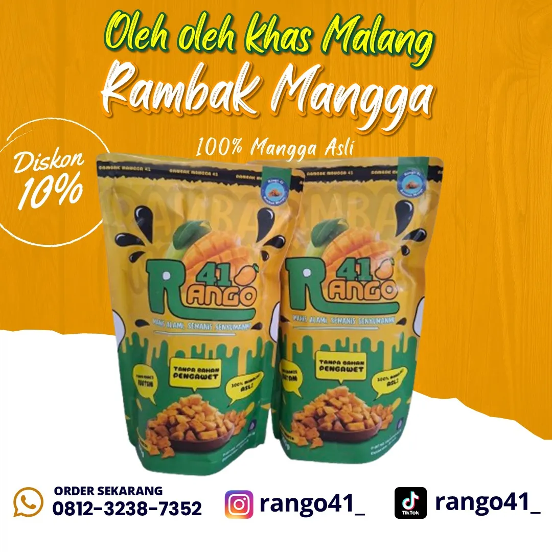 Rambak Mangga Malang Sensasi Manis Asam yang Menggoda