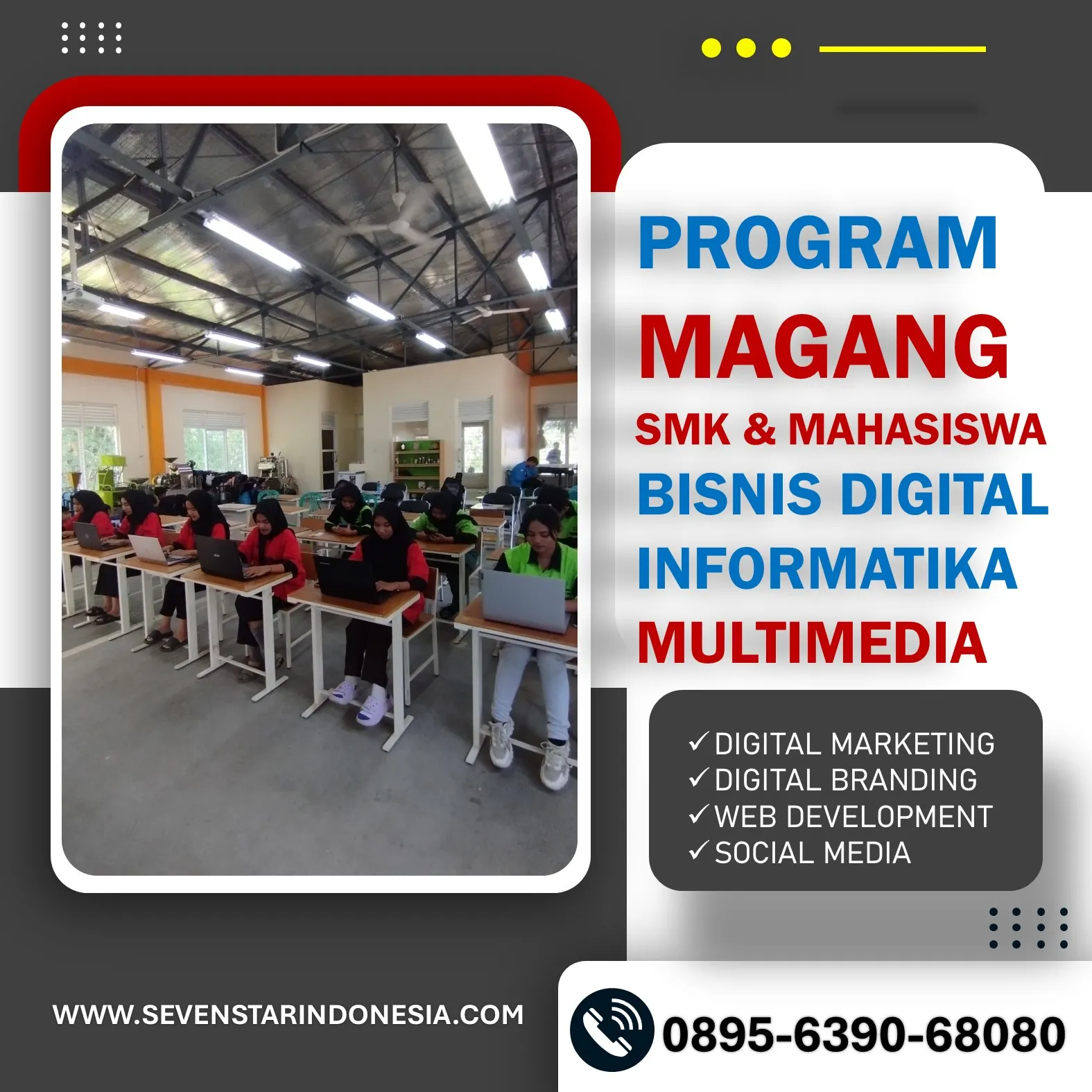 Hub 0895-6390-68080, Daftar Magang Mahasiswa 1 Bulan di Turen Malang - Dapatkan Pengalaman!