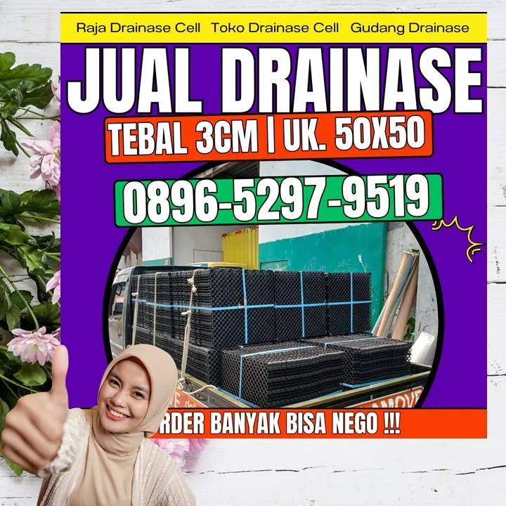 896-5297-9519 (Bu Diana) Tempat Beli Drainase Cell Medan Lubuk Barumun - Barokah Grass