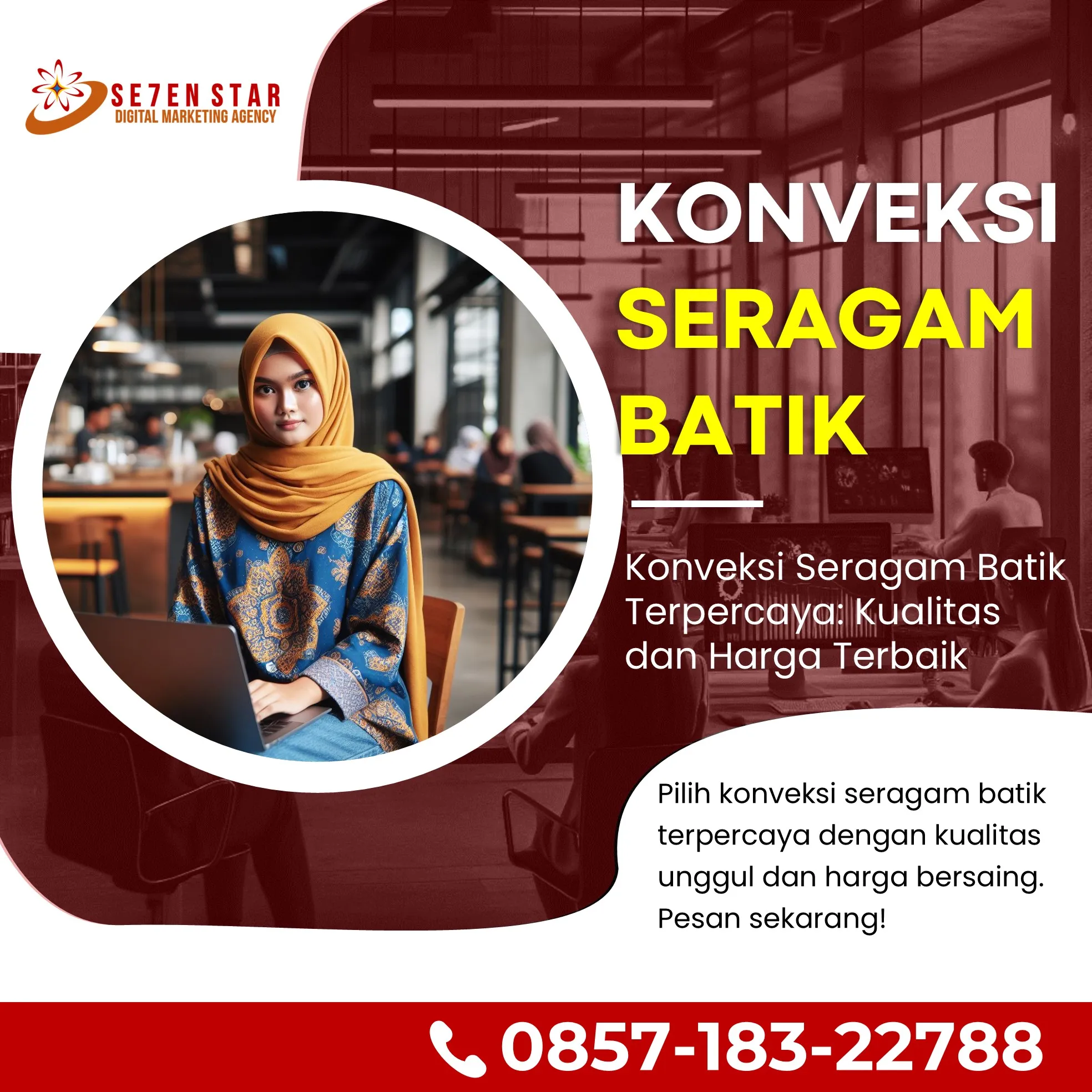 Konveksi Seragam Batik SMA 2025