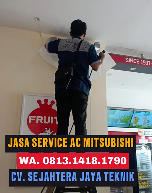 WA. 081314181790 - 082298152217 Jasa Cuci AC Pondok Ranggon, Cipayung, Jakarta Timur Terdekat CV. Sejahtera Jaya Teknik
