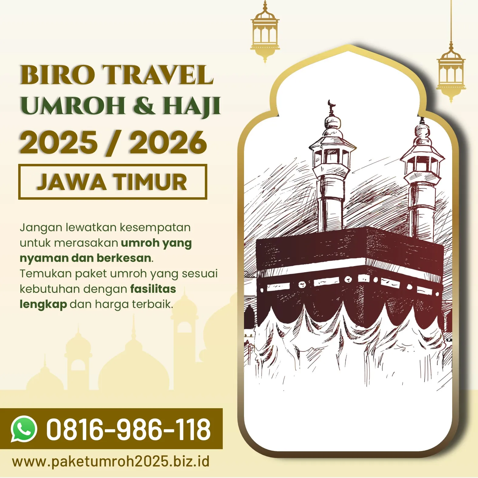 Travel Umroh Gandusari Blitar AL Bahjah