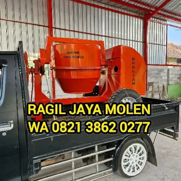 Mesin Molen Cor Beton Ngawi 0821-3862-0277 Ragil jaya Molen