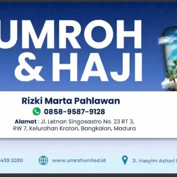 PASTI BERANGKAT, 0858-9587-9128 Biaya Travel Umroh 12 Hari Batu Jogja Jogja UMROH UNITED BANGKALAN