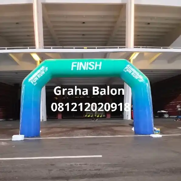 Jual Balon Start Finish | Balon Gate atau Gapura Bangka Belitung. Hub 081212020918