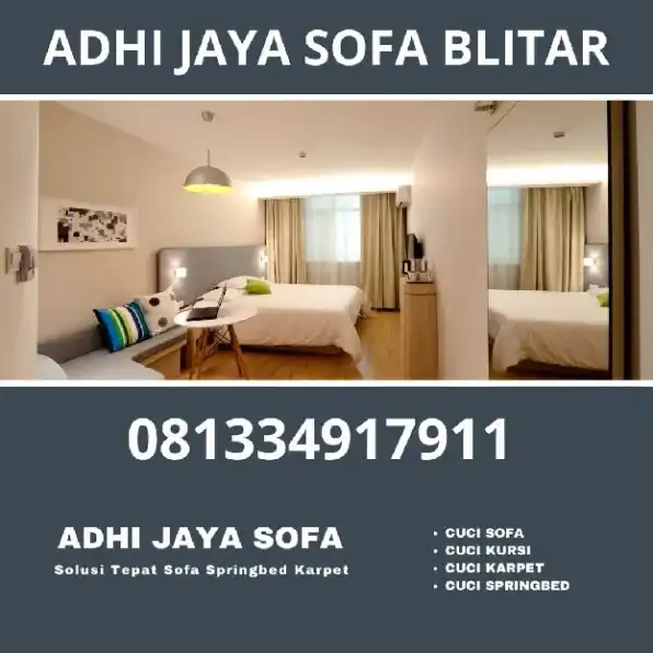 Cuci Sofa Karangsono Blitar 081334917911