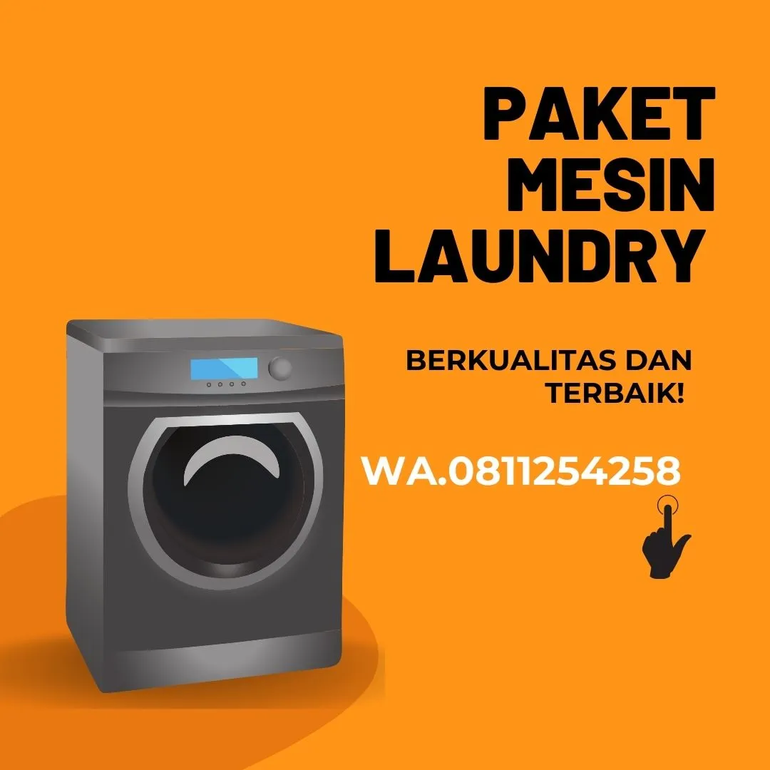 TERPOPULER! Paket Mesin Laundry Kiloan Kirim Ke Kabupaten Malang