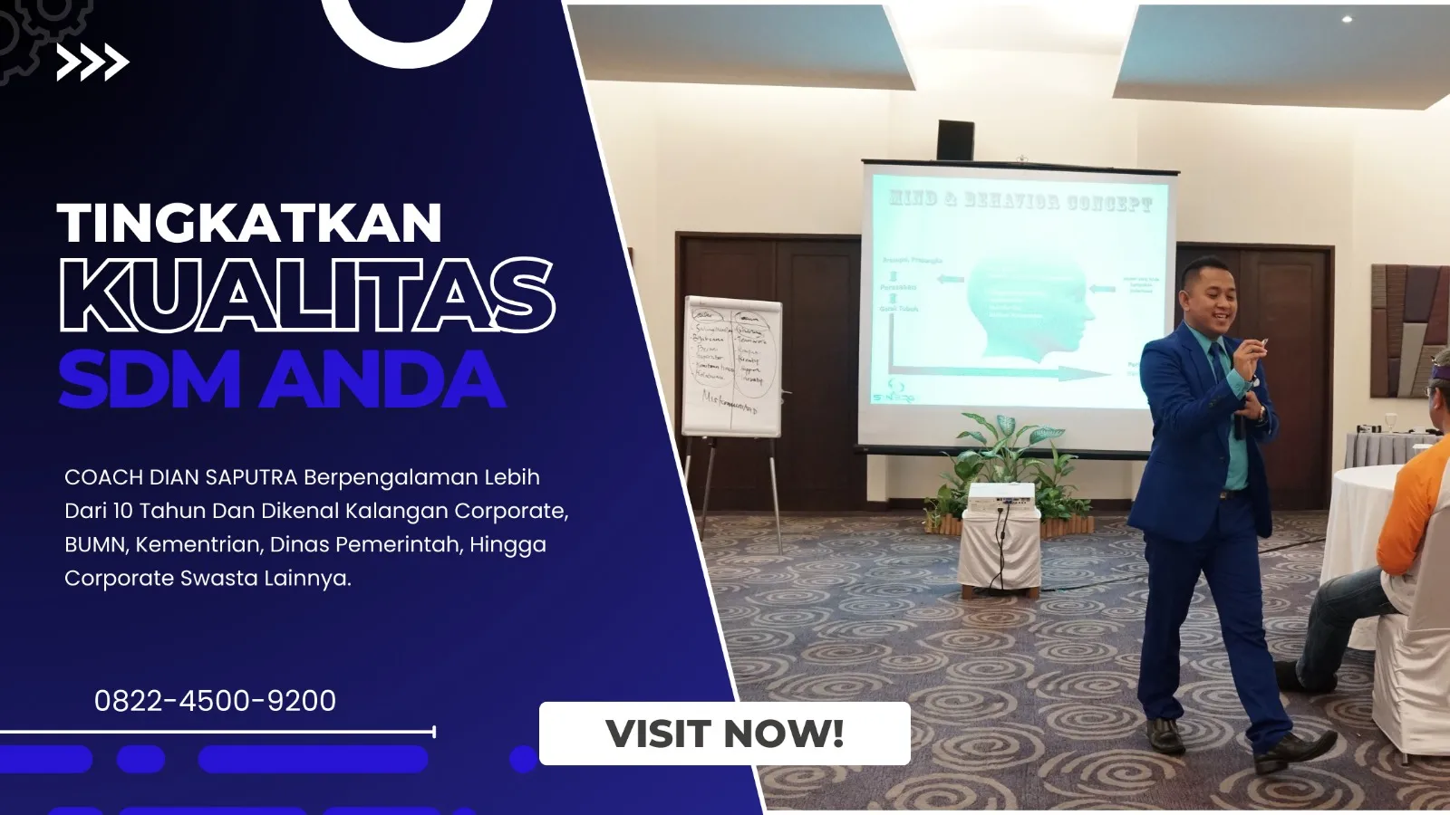 Pembicara Motivator Jepara, Terpercaya & Solutif, Dian Saputra