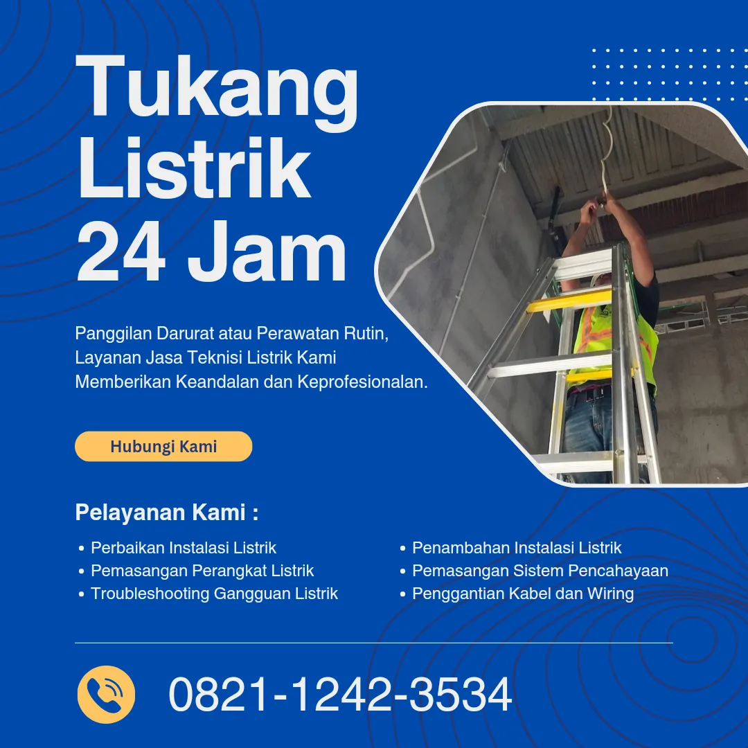 Tukang Listrik Pamulang Barat Tangerang Selatan 0821-1242-3534